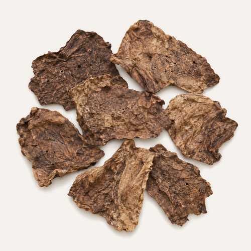 Pudel Beef Lung Crisp dog treats – product close-up