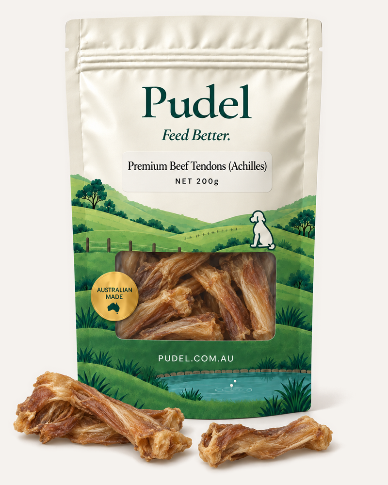 Pudel Beef Tendons NET 200g – front package